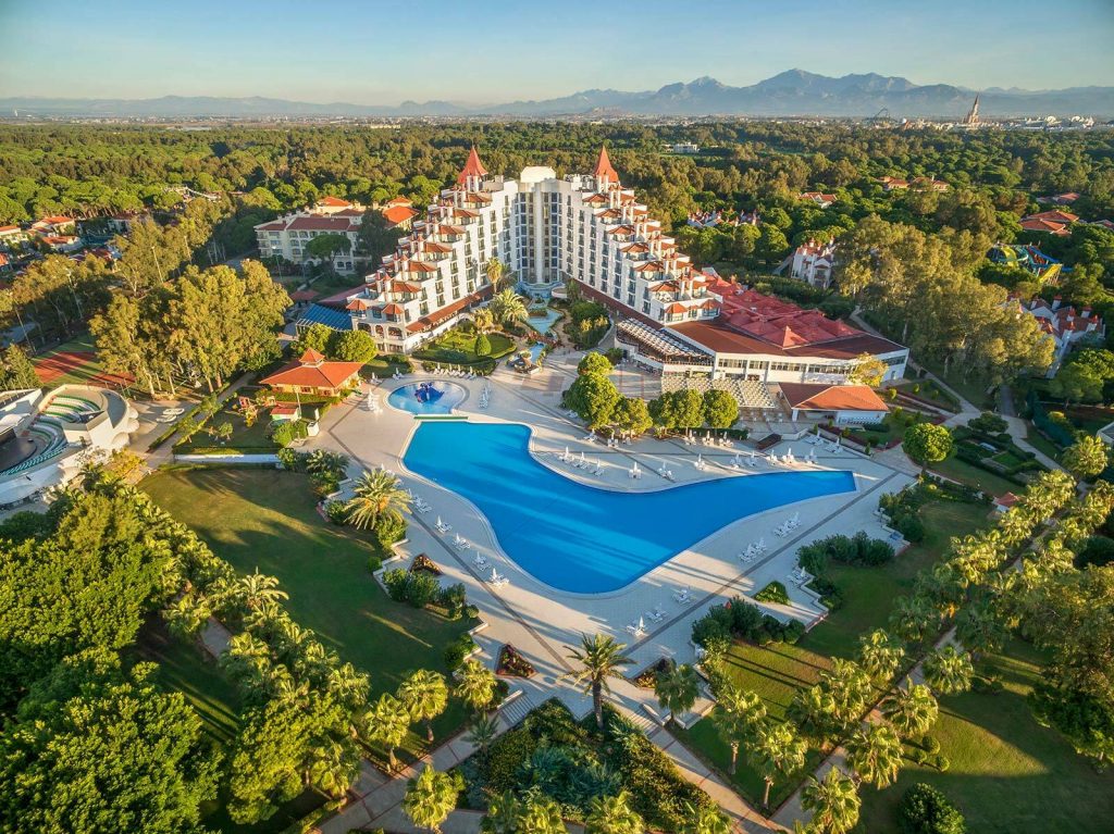 Green Max Hotel Belek - Hauptgebäude und Bungalows